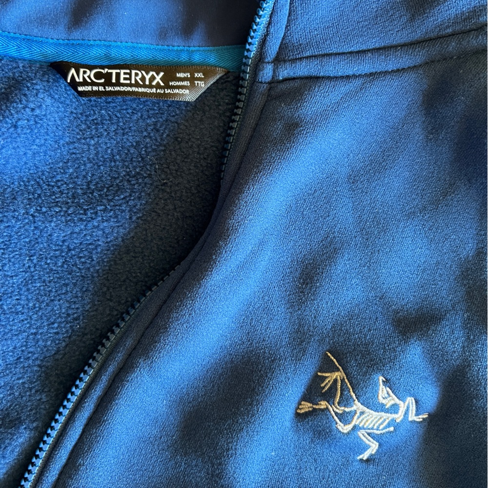 Arc’teryx Kyanite Jacket XXL blue fleece